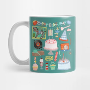 Vintage Birthday Party Mug